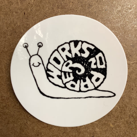Works on paper sticker