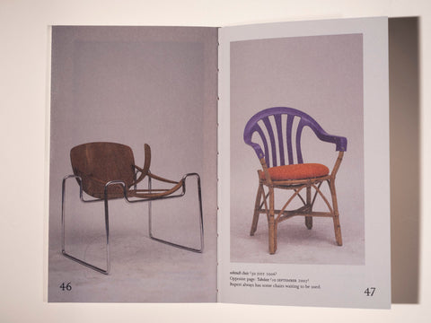 100 Chairs in 100 Days and its 100 Ways - Martino Gamper