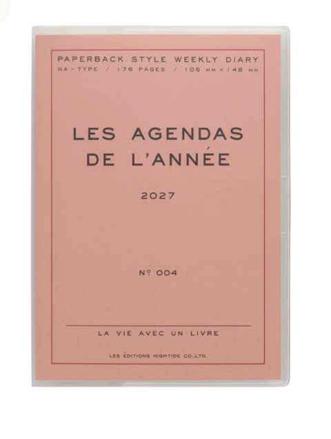 Hightide Weekly Planner Les Agenda de L'Année