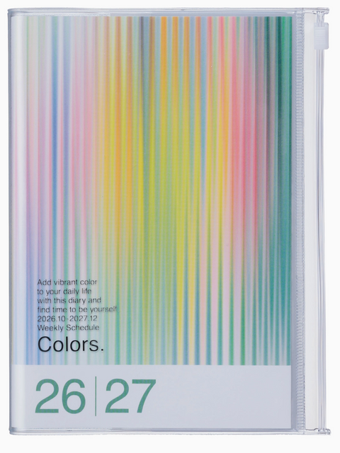 MARK'S Inc. B6 Weekly Vertical Planner (Oct 2026–Dec 2027)