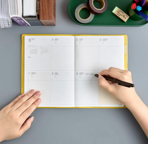 Hightide 2027 Weekly Planner Iris B6