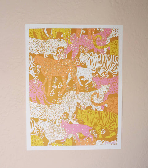 Ash + Chess 11" x 14" Safari Turmeric