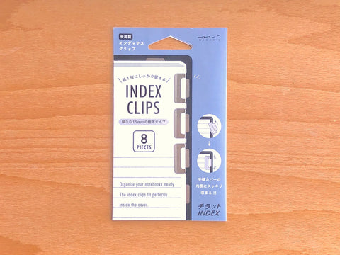 Midori Index Clips