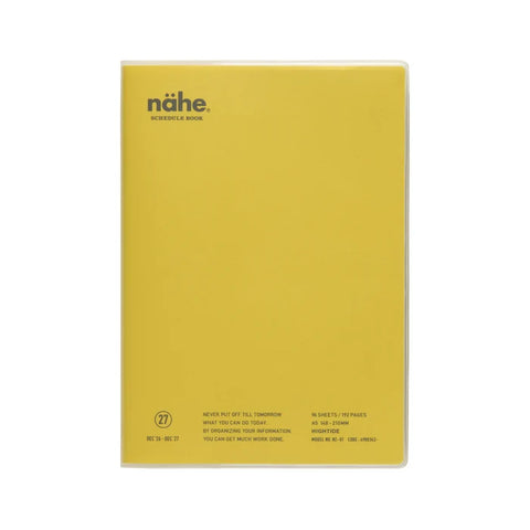 2027 Weekly Planner Nähe A5 Vertical